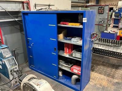 Overview picture of welding equipment & spare parts